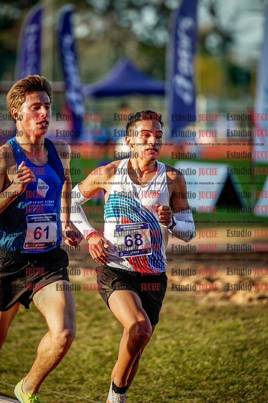 Fotos de los 5000 m de varones