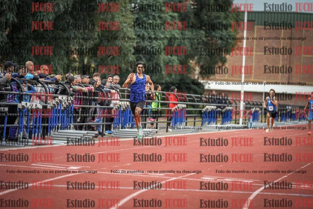 Fotos de los 400 m llanos de varones - decatlón 5