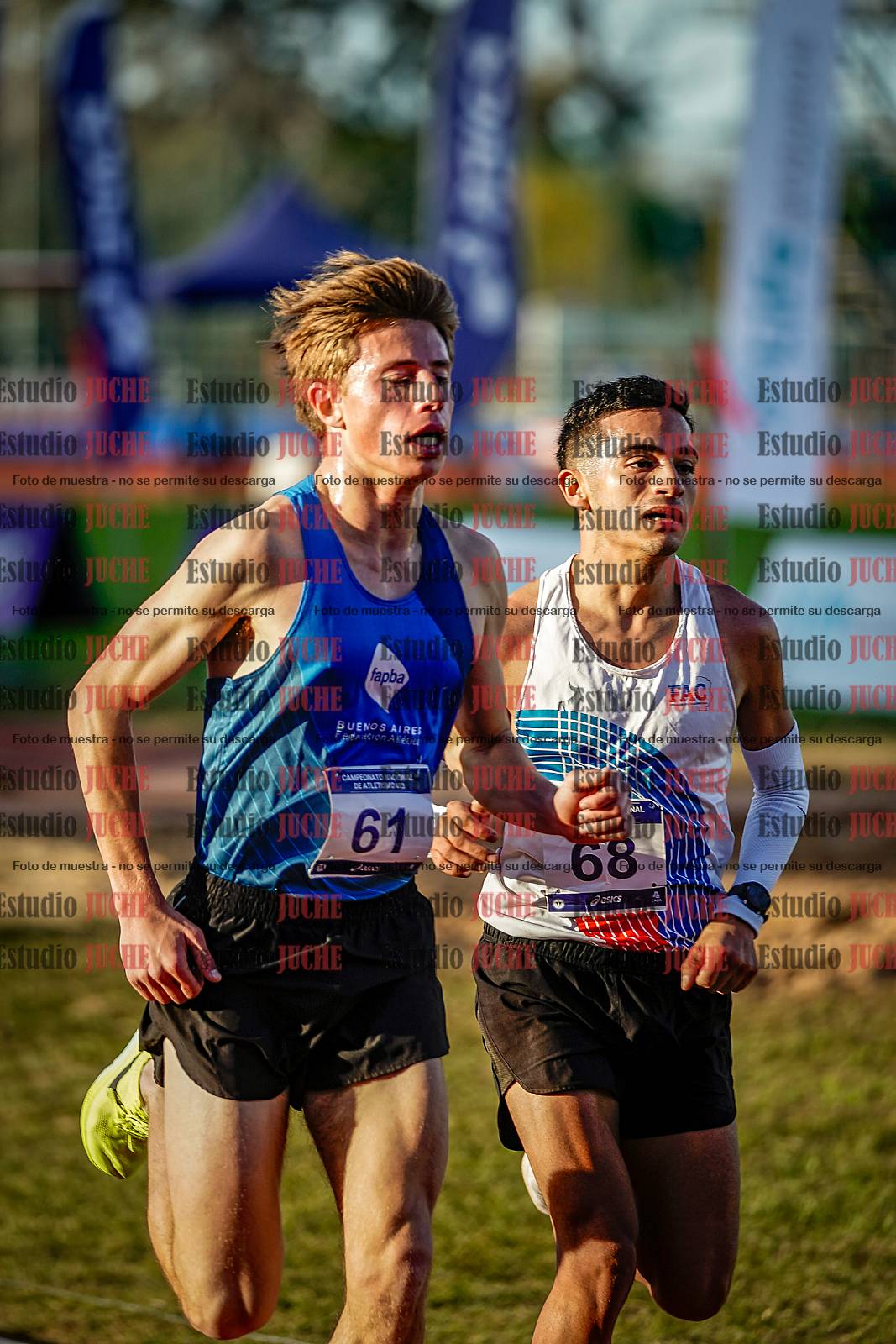 Fotos de los 5000 m de varones