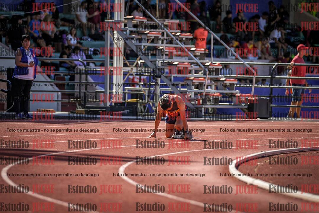Fotos de los 400 m llanos de varones