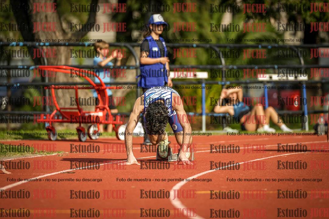 Fotos de los 200 m llanos de varones - FINAL