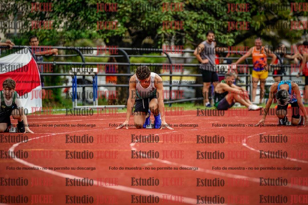 Fotos de los 200 m de varones