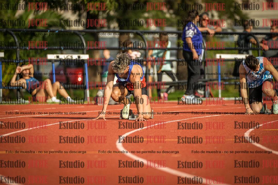 Fotos de los 200 m llanos de varones - FINAL