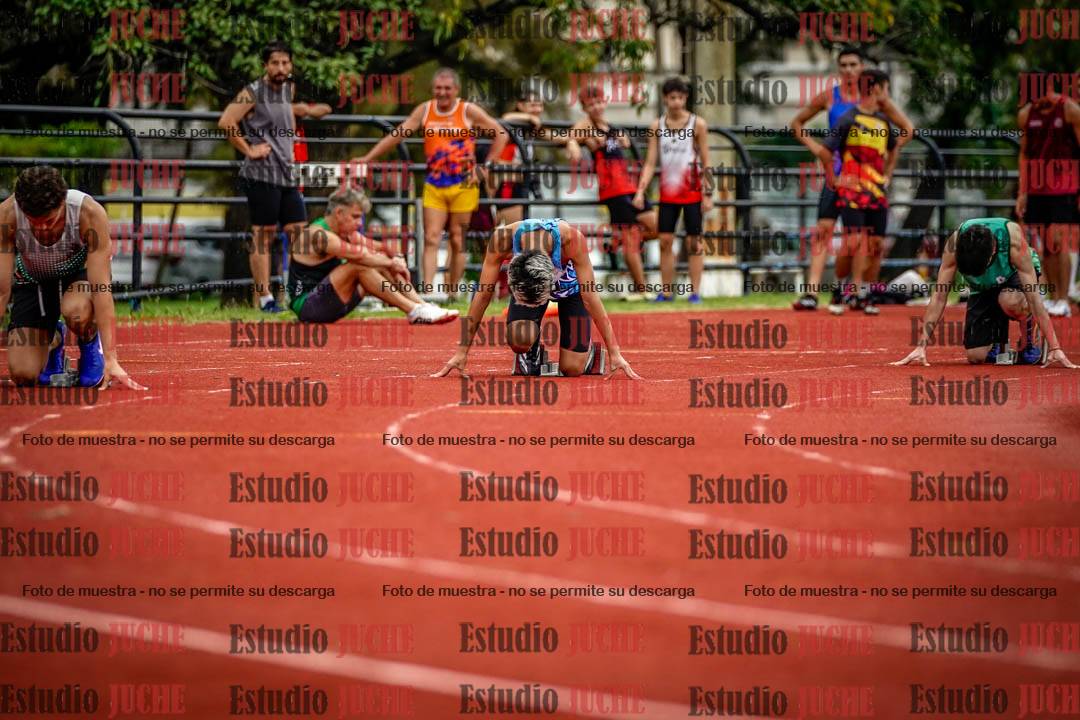 Fotos de los 200 m de varones