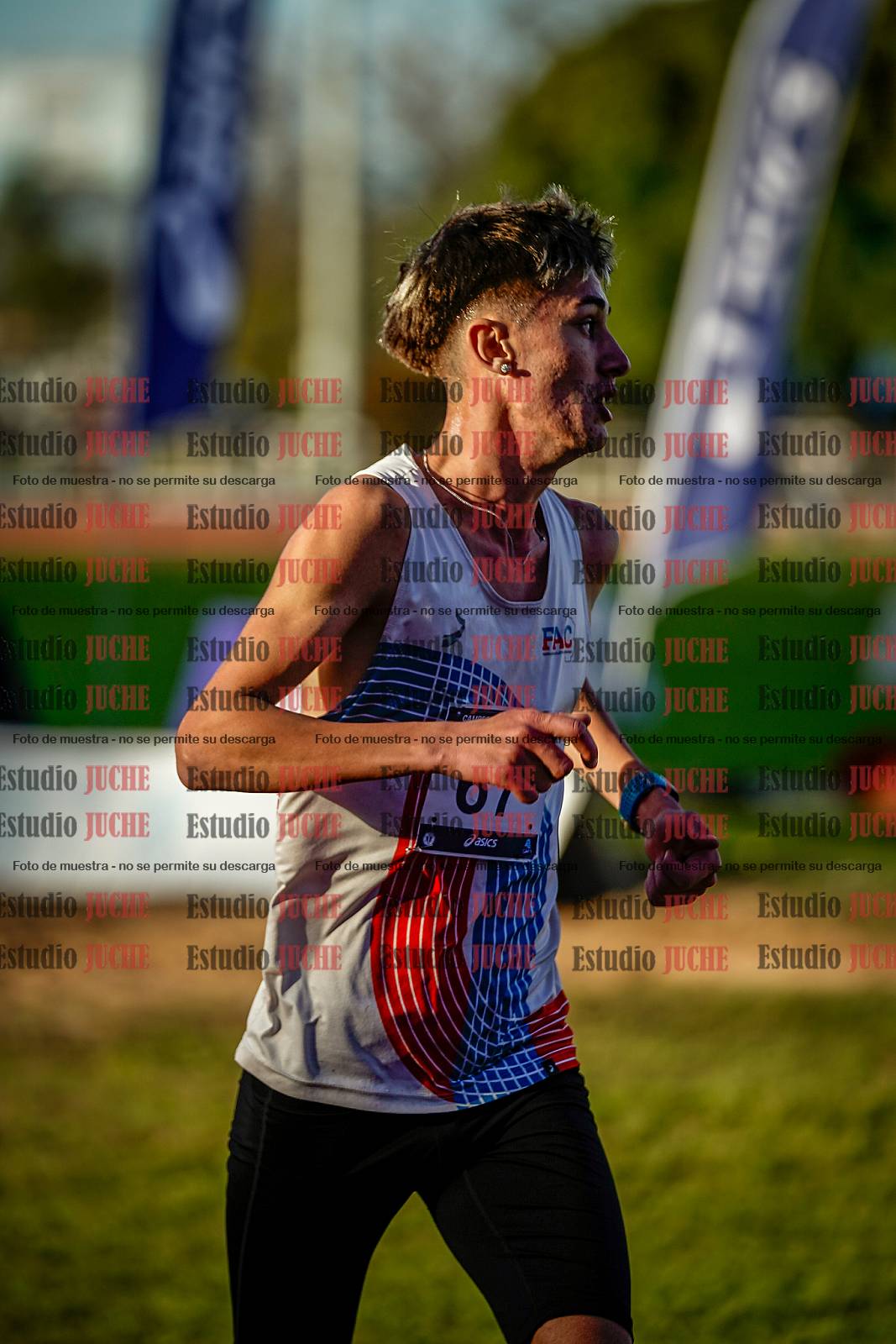 Fotos de los 5000 m de varones