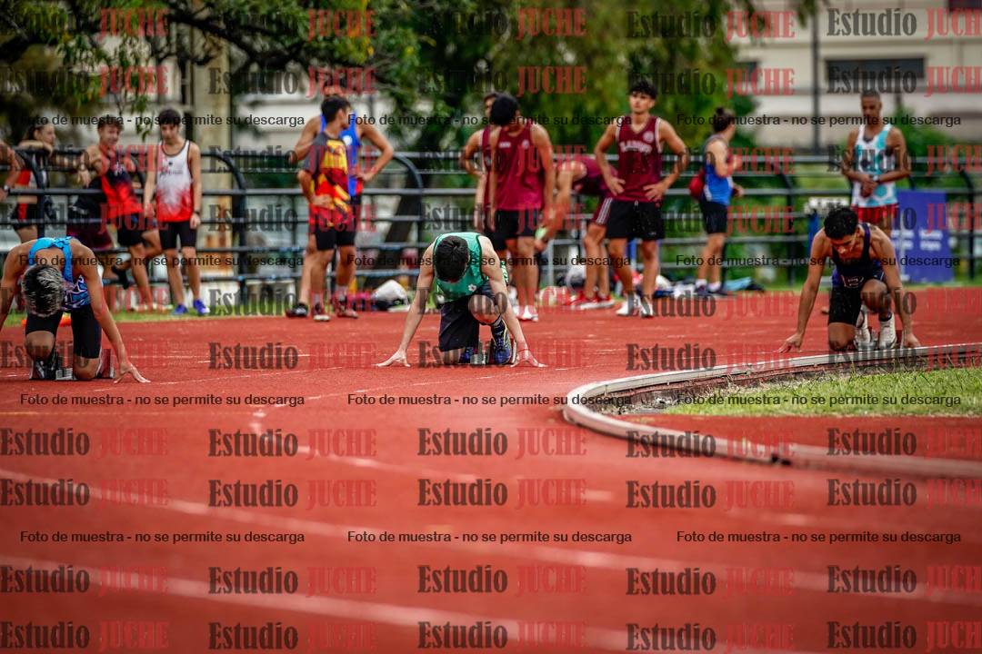 Fotos de los 200 m de varones