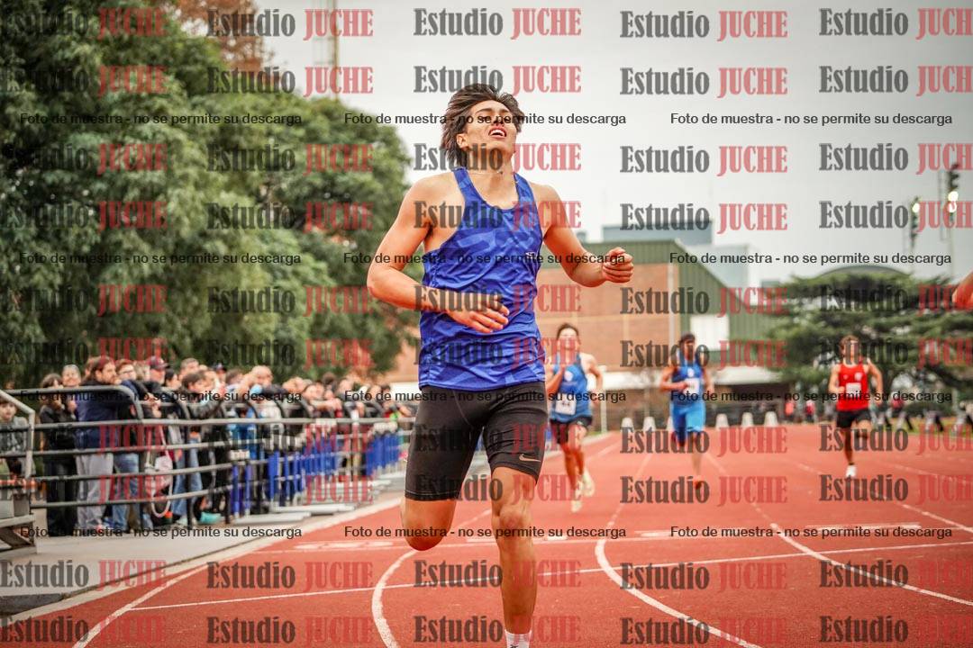 Fotos de los 400 m llanos de varones - decatlón 5