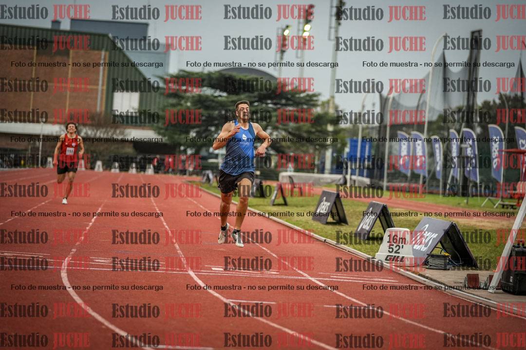 Fotos de los 400 m llanos de varones - decatlón 5