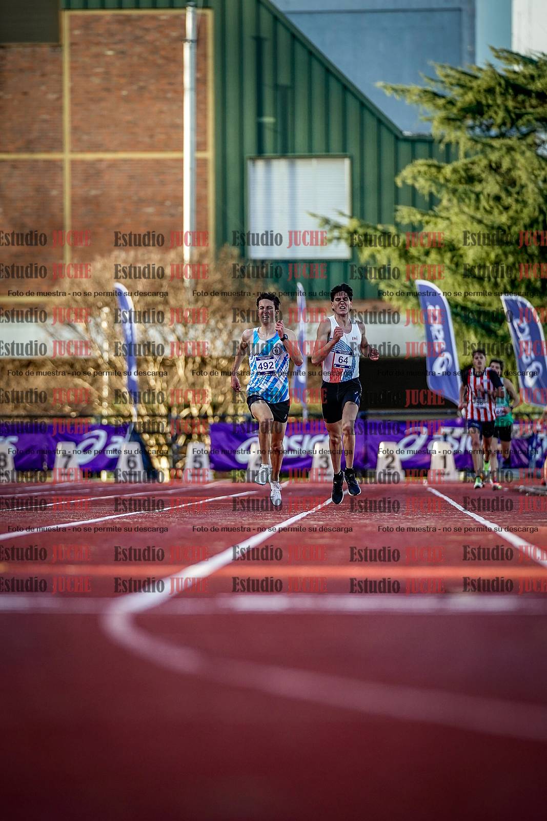 Fotos de los 5000 m de varones