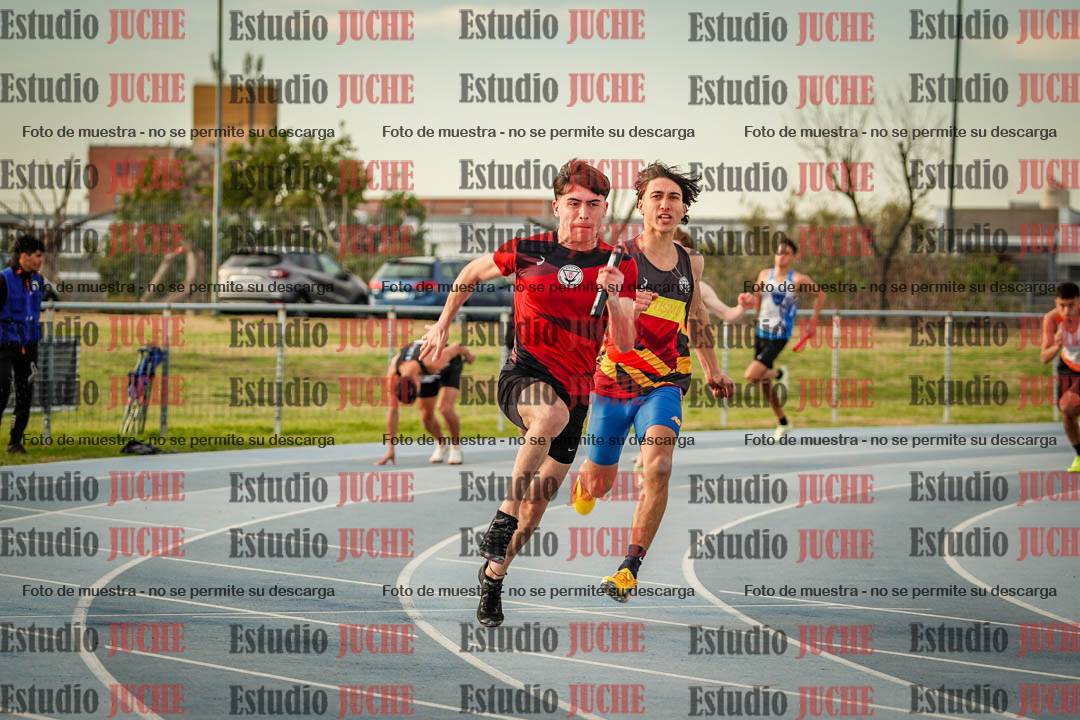 Fotos de las Postas 4x100 m de varones