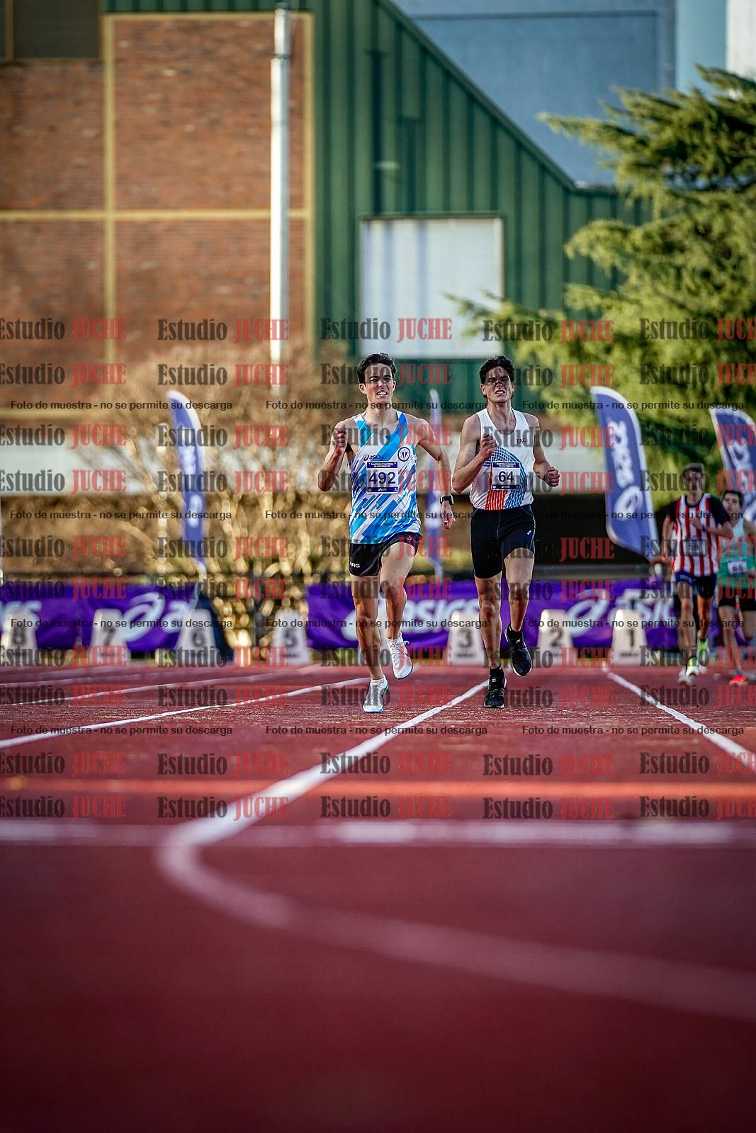 Fotos de los 5000 m de varones