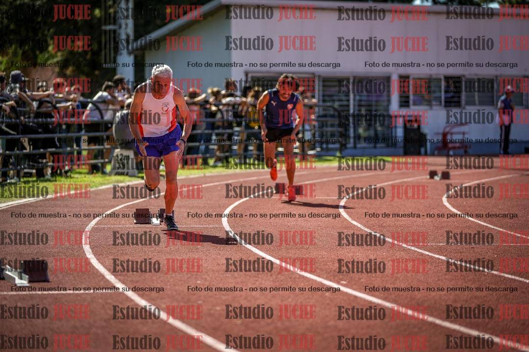Fotos de los 400 m llanos de varones