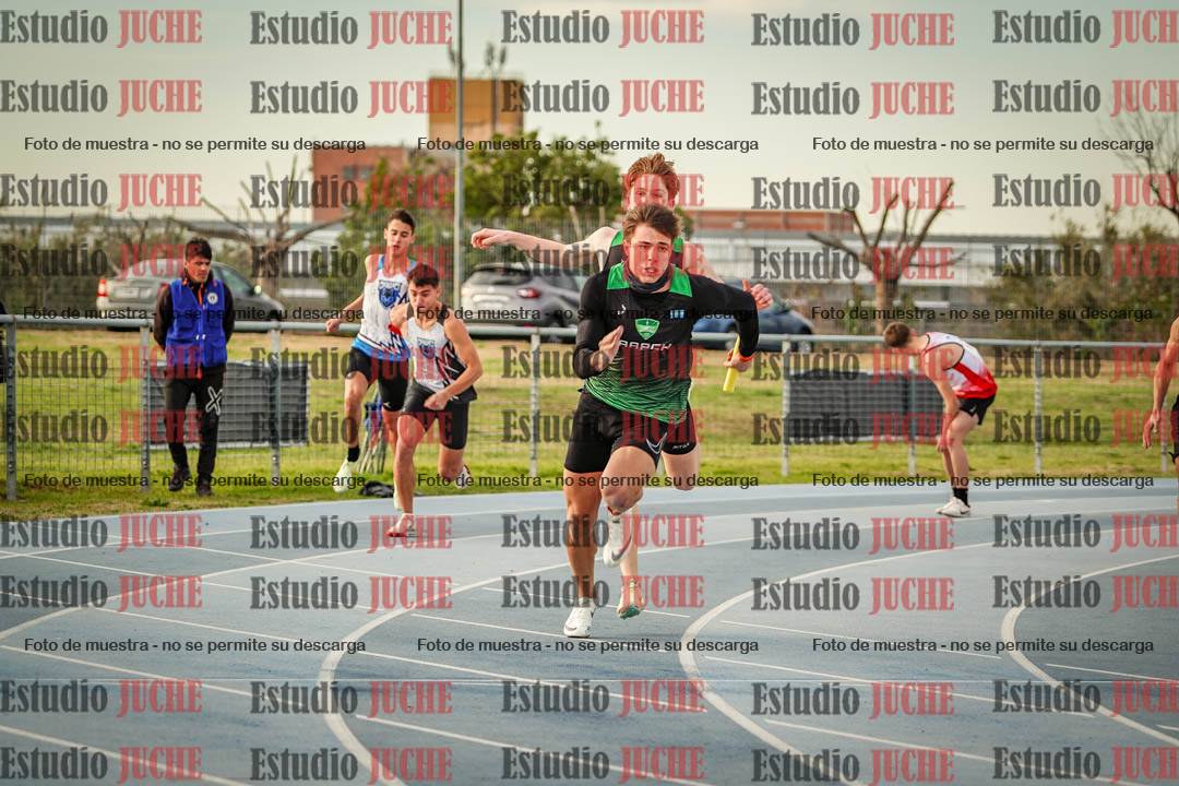 Fotos de las Postas 4x100 m de varones