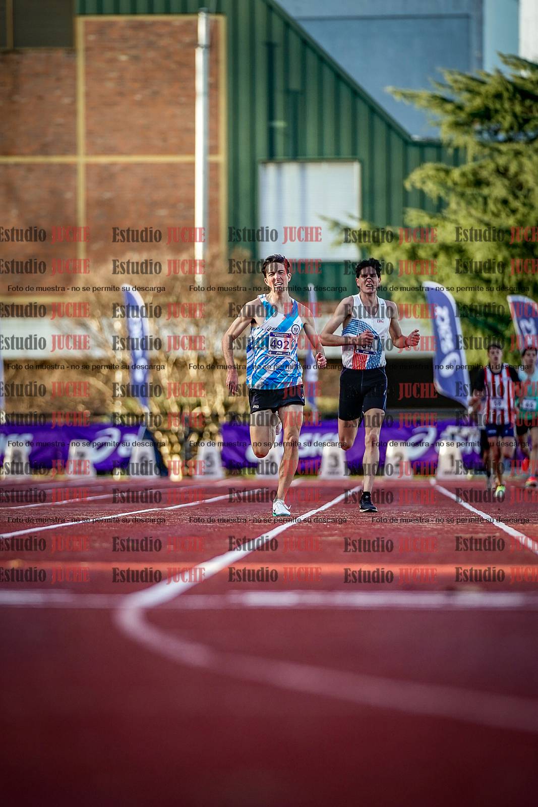 Fotos de los 5000 m de varones