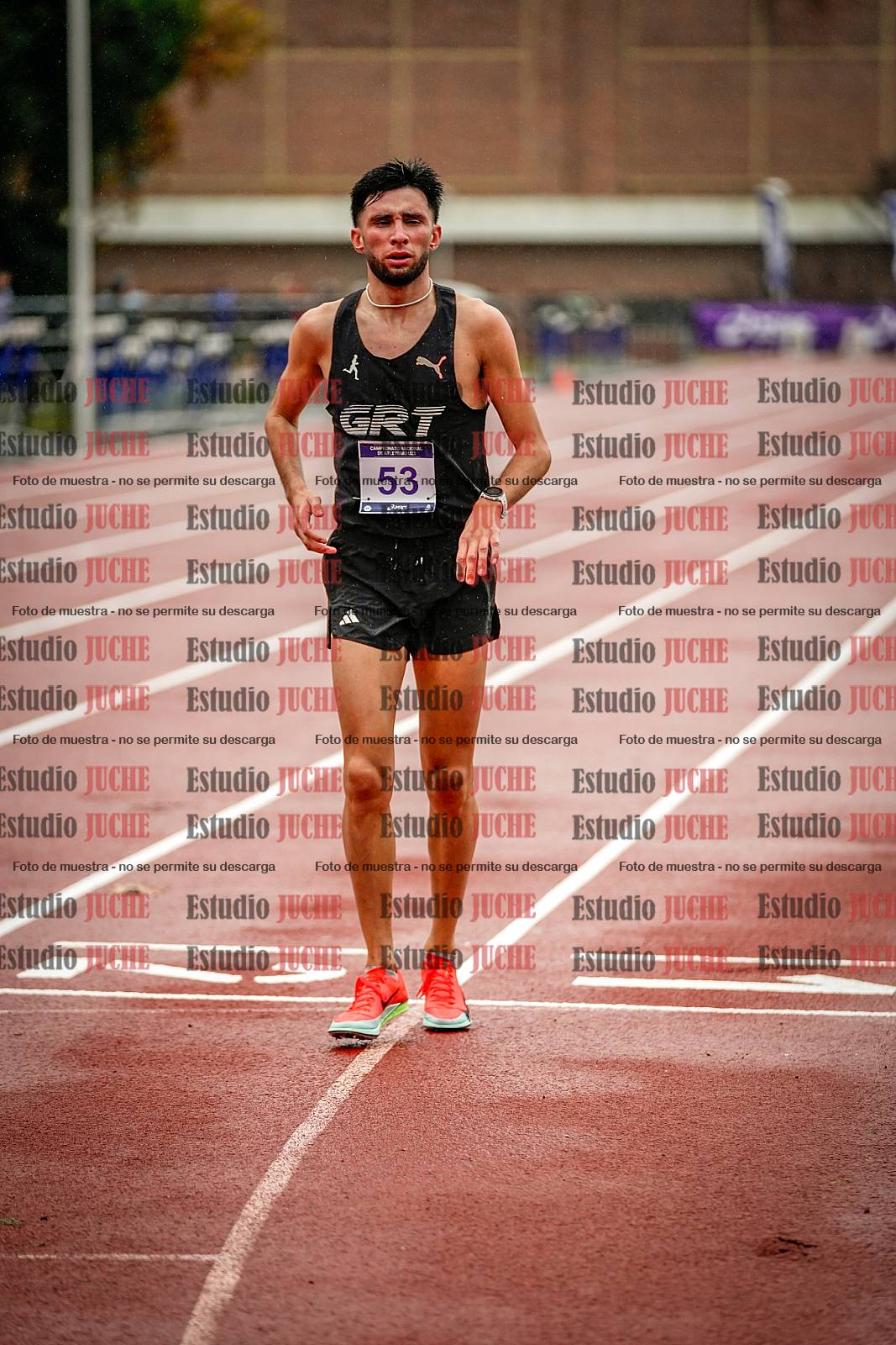 Fotos de los 1500 m llanos de varones