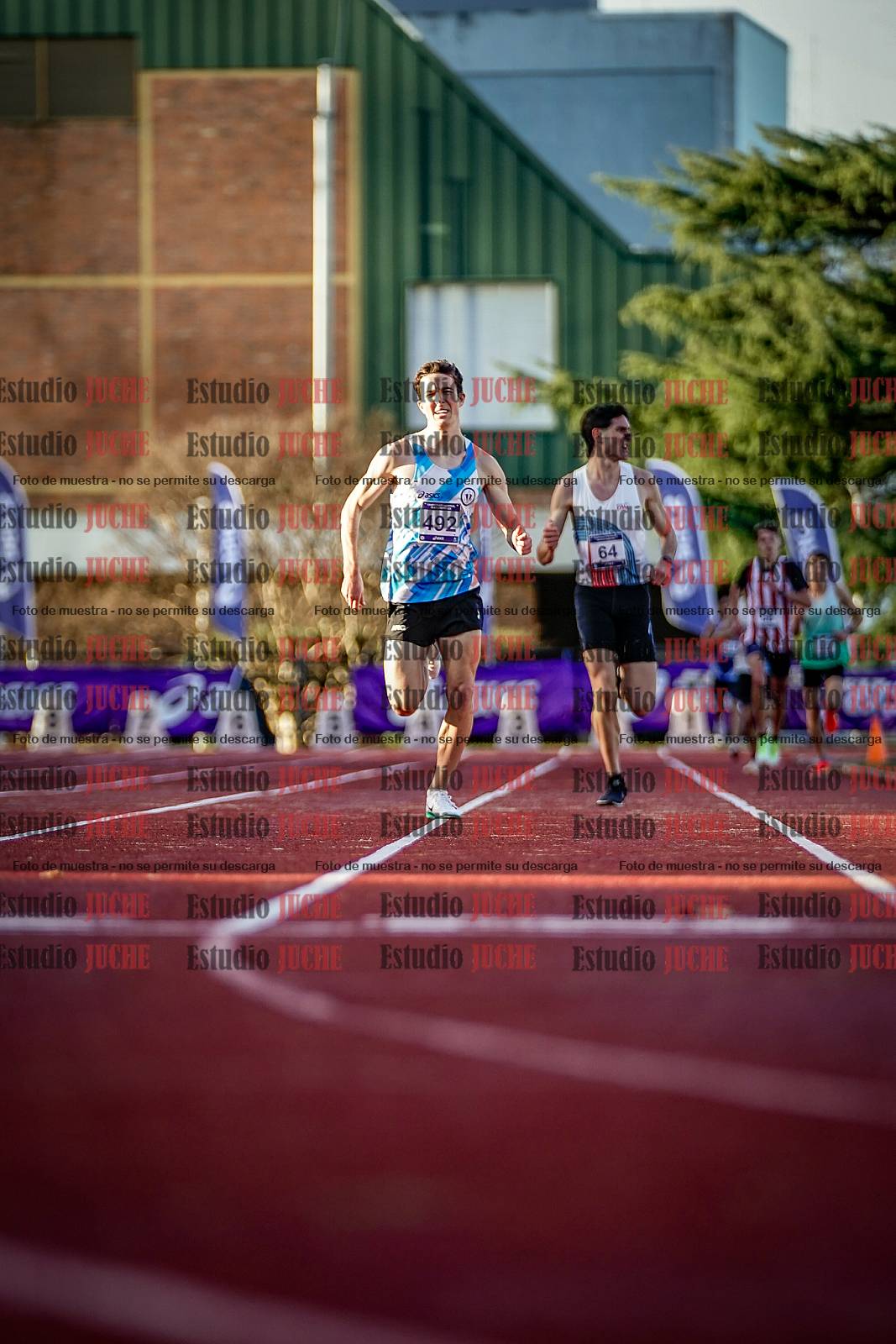 Fotos de los 5000 m de varones