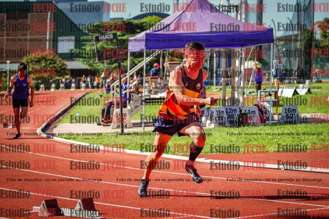 Fotos de los 400 m llanos de varones