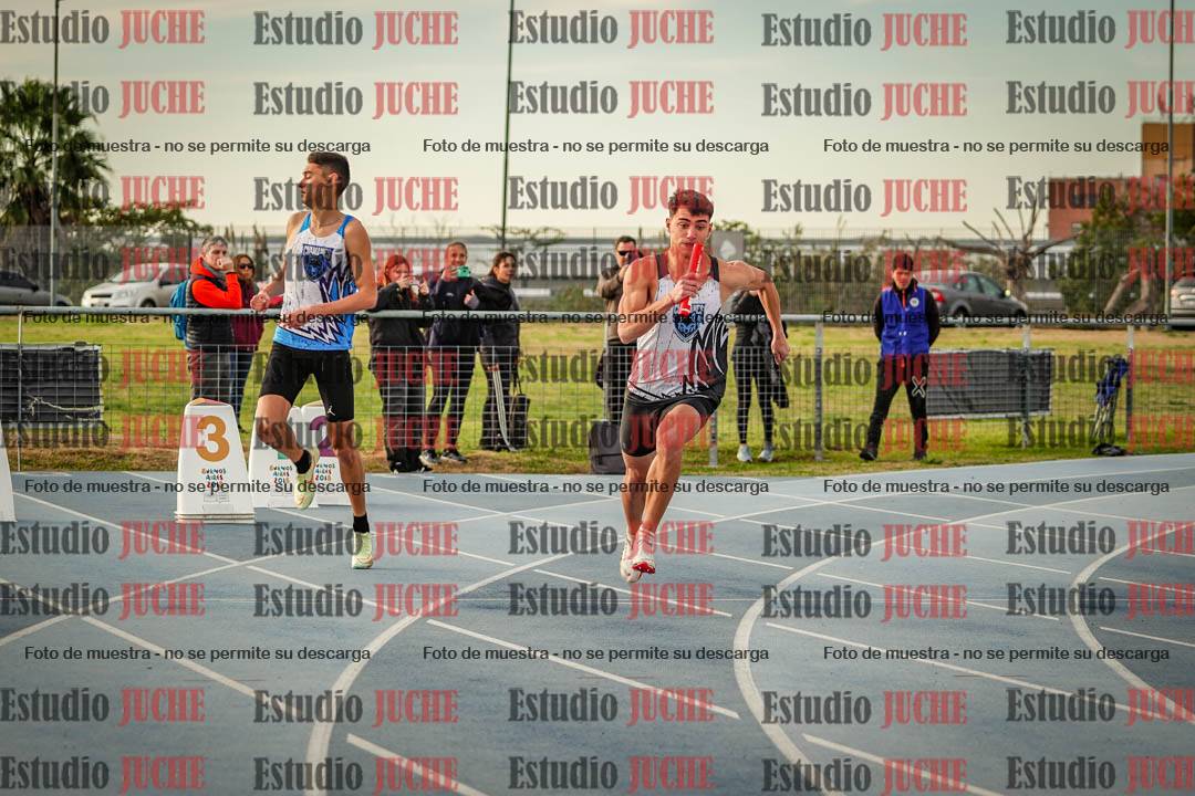 Fotos de las Postas 4x100 m de varones