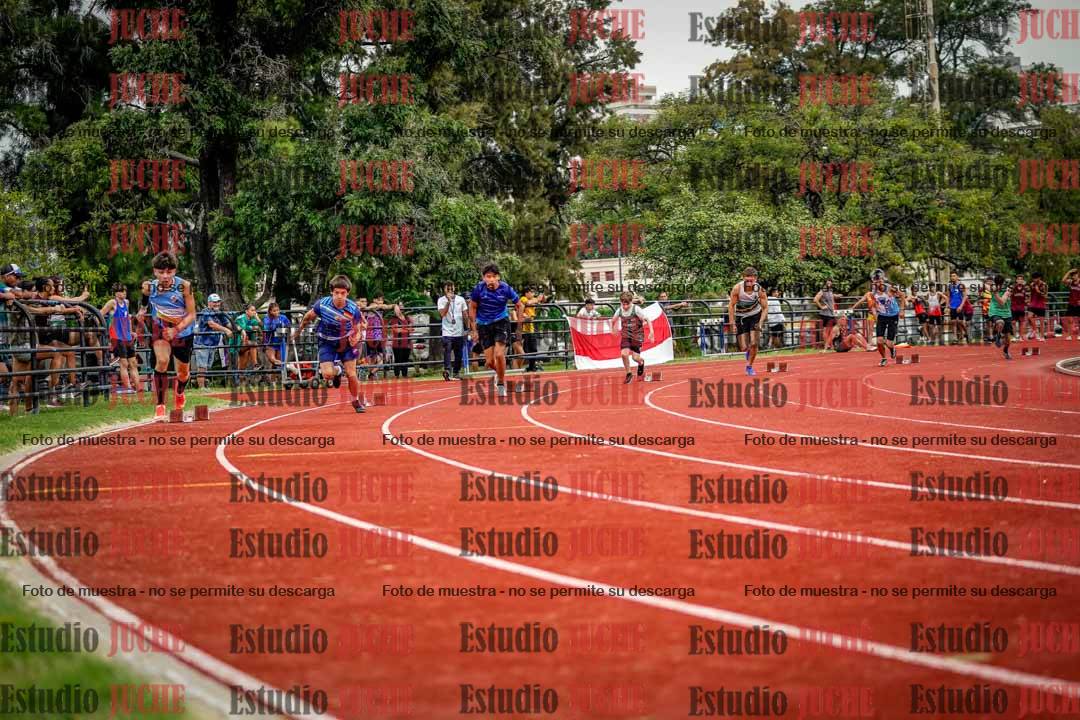 Fotos de los 200 m de varones