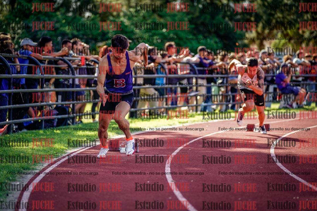 Fotos de los 400 m de varones