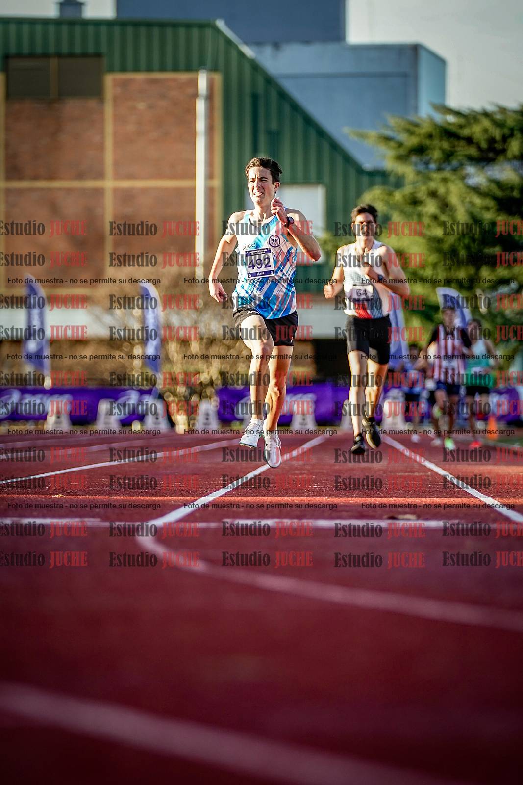 Fotos de los 5000 m de varones