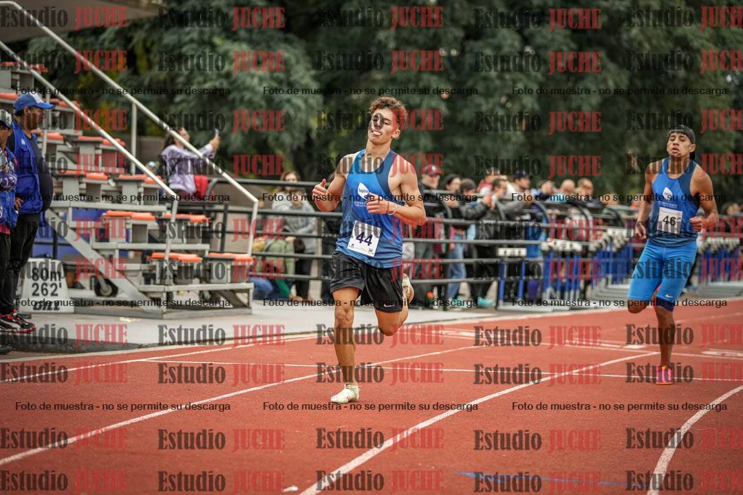 Fotos de los 400 m llanos de varones - decatlón 5