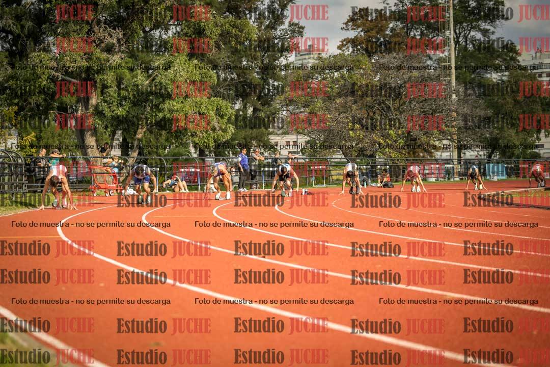 Fotos de los 200 m llanos de varones - FINAL