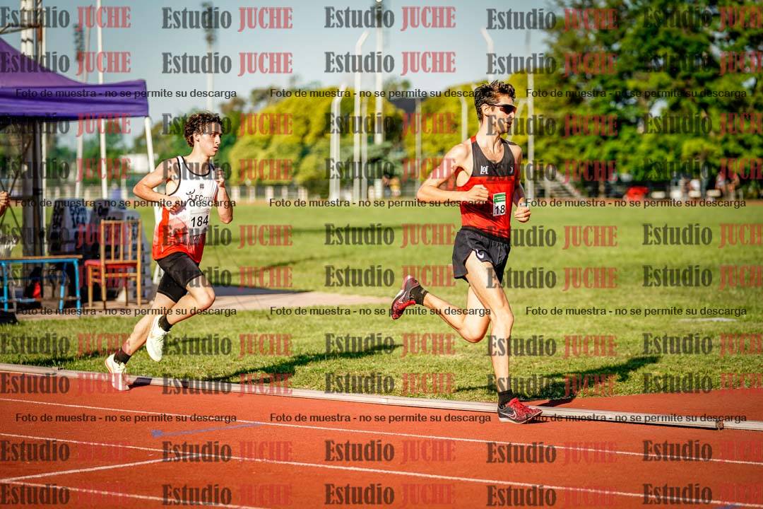 Fotos de los 1500 m llanos de varones