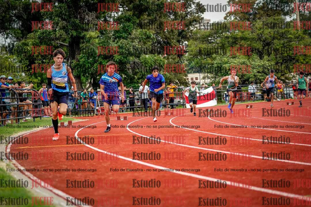 Fotos de los 200 m de varones