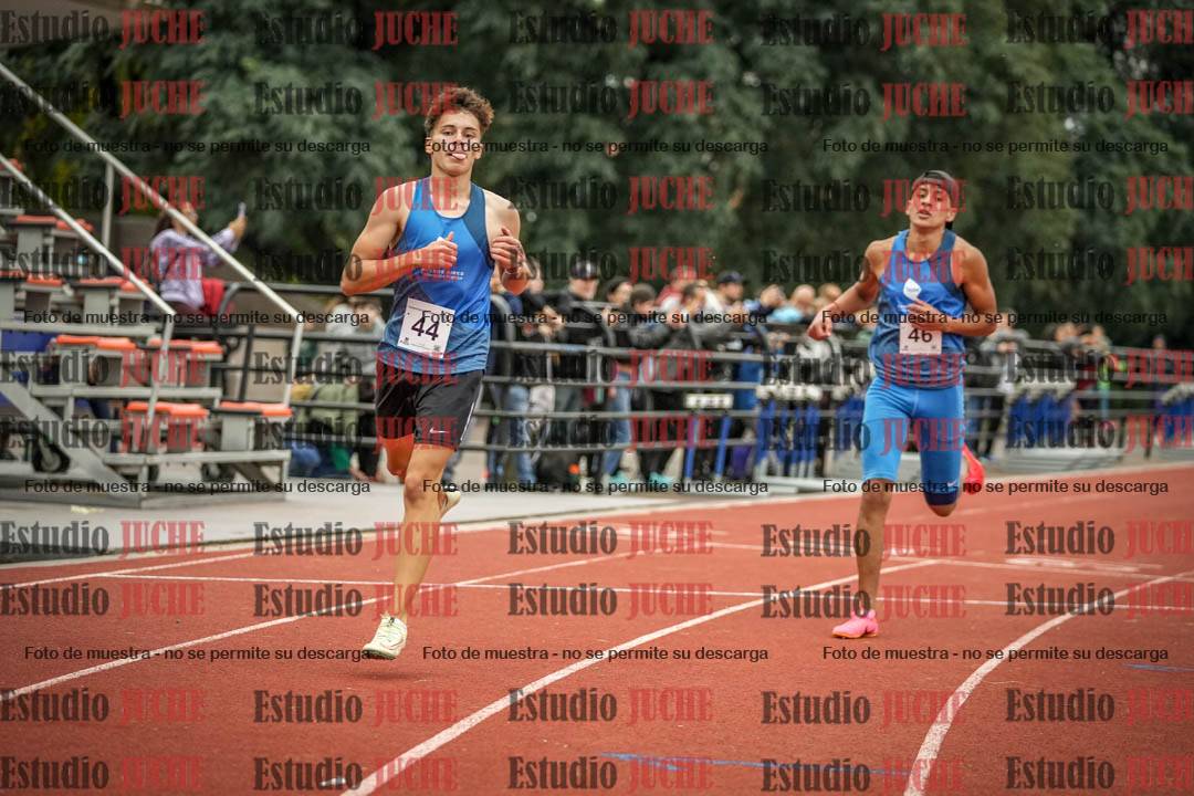 Fotos de los 400 m llanos de varones - decatlón 5