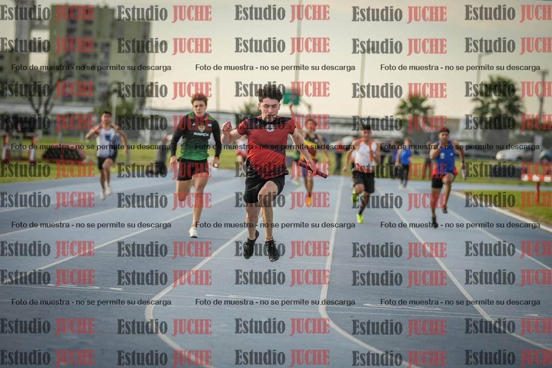 Fotos de las Postas 4x100 m de varones