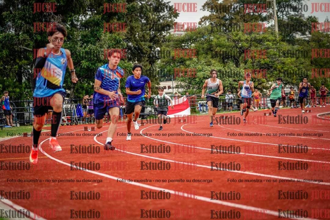 Fotos de los 200 m de varones