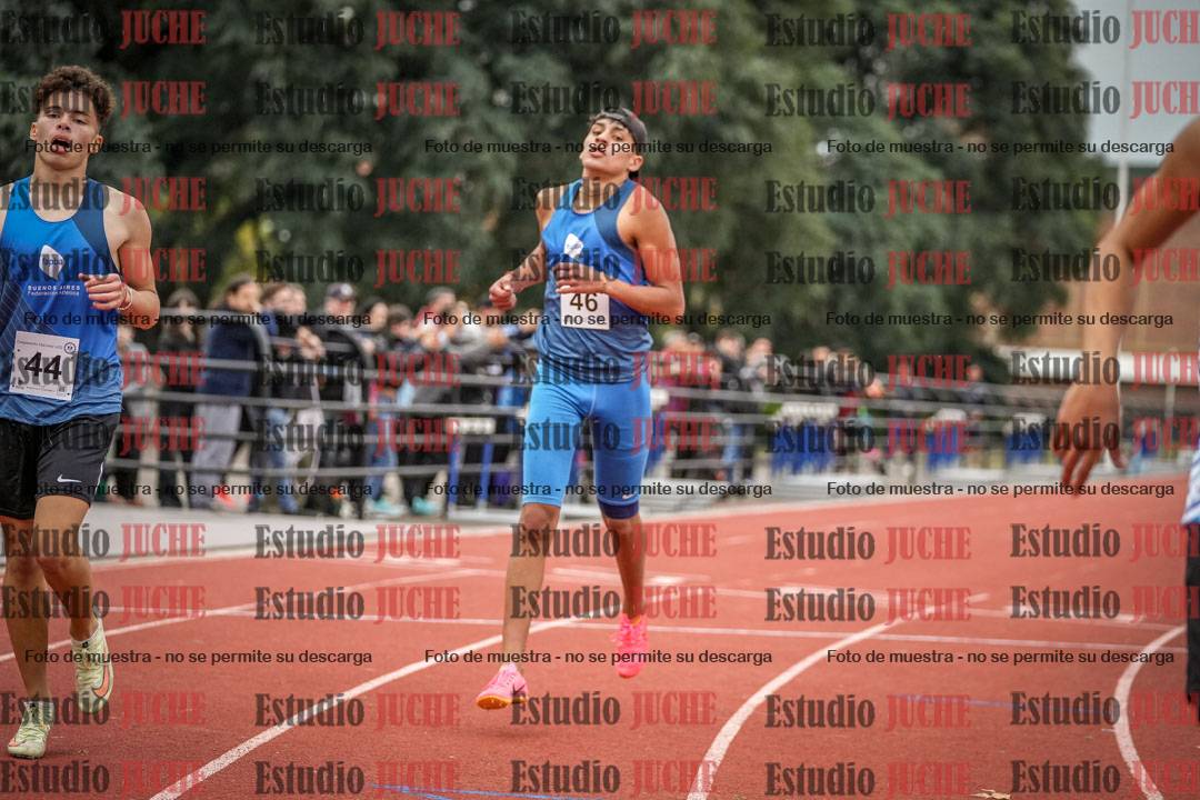 Fotos de los 400 m llanos de varones - decatlón 5