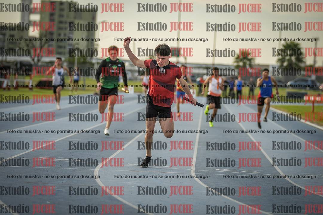 Fotos de las Postas 4x100 m de varones