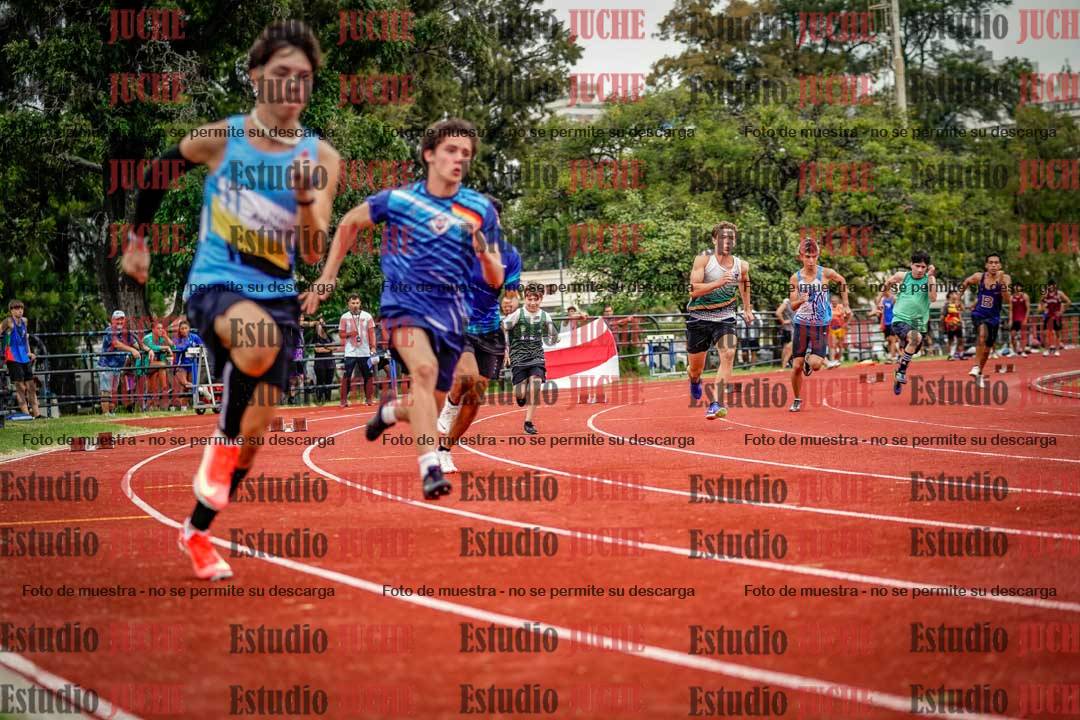 Fotos de los 200 m de varones