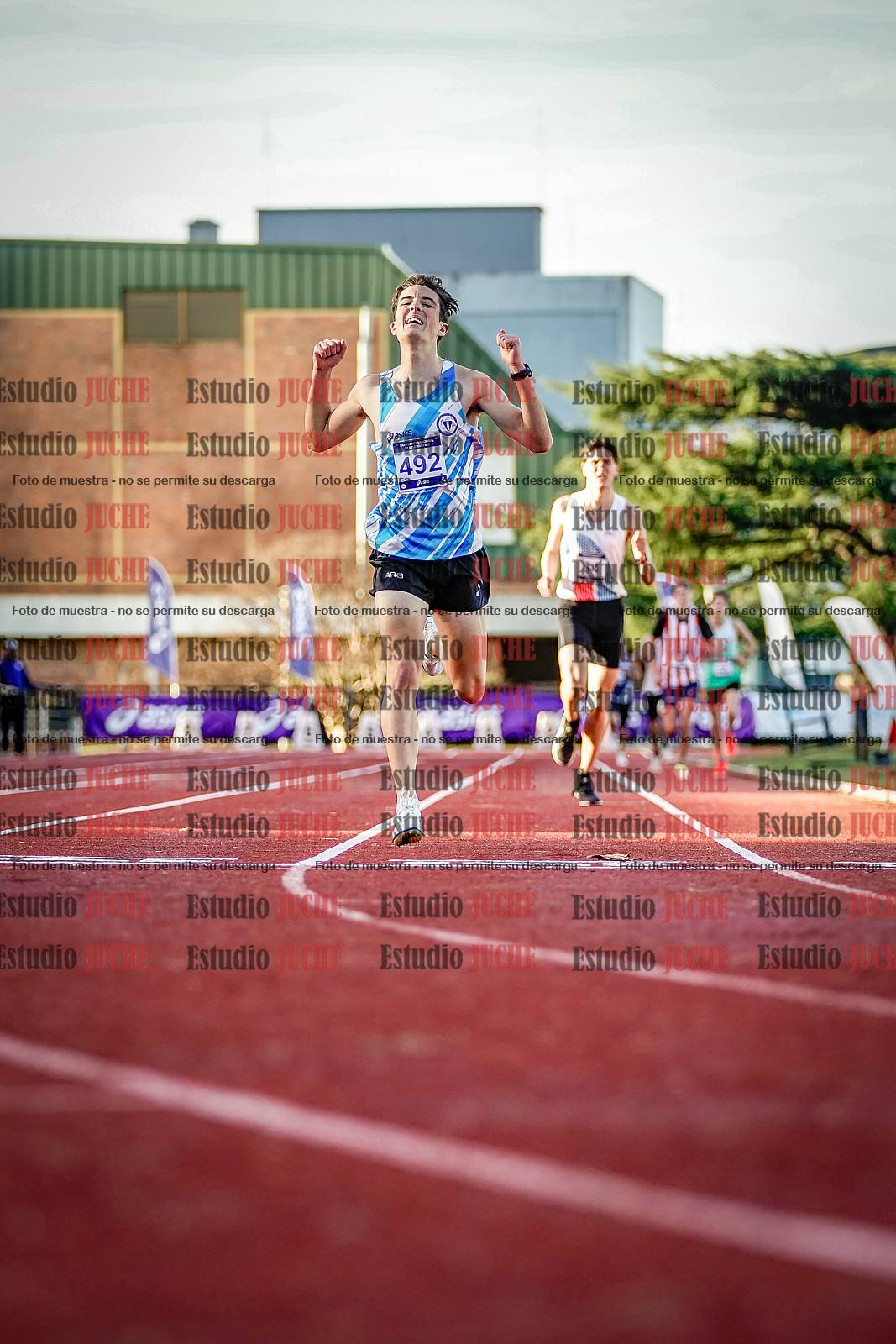 Fotos de los 5000 m de varones