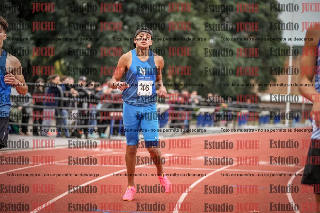 Fotos de los 400 m llanos de varones - decatlón 5