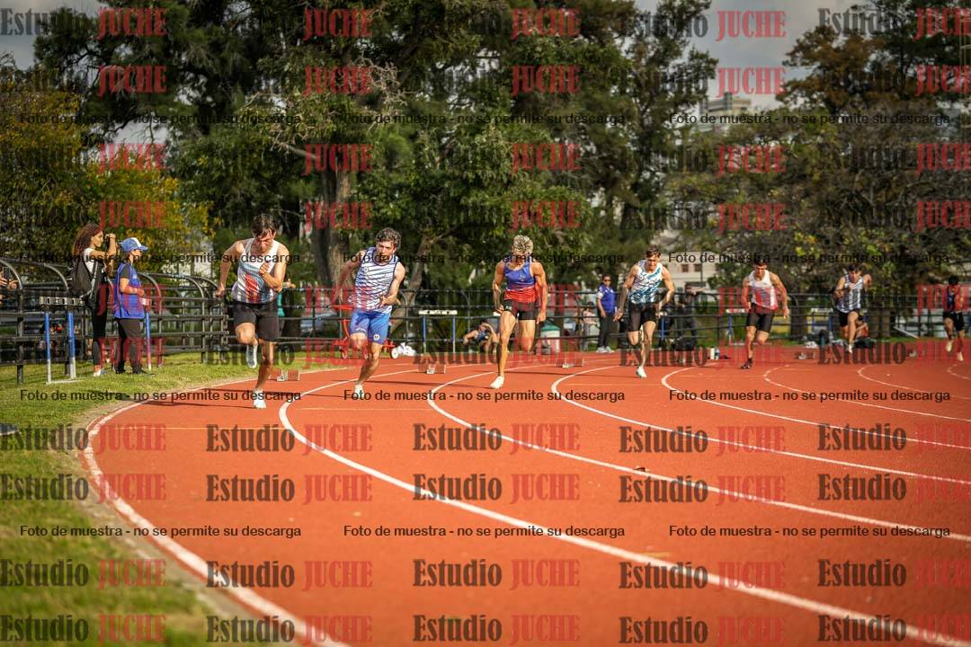 Fotos de los 200 m llanos de varones - FINAL