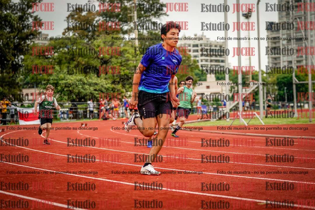 Fotos de los 200 m de varones