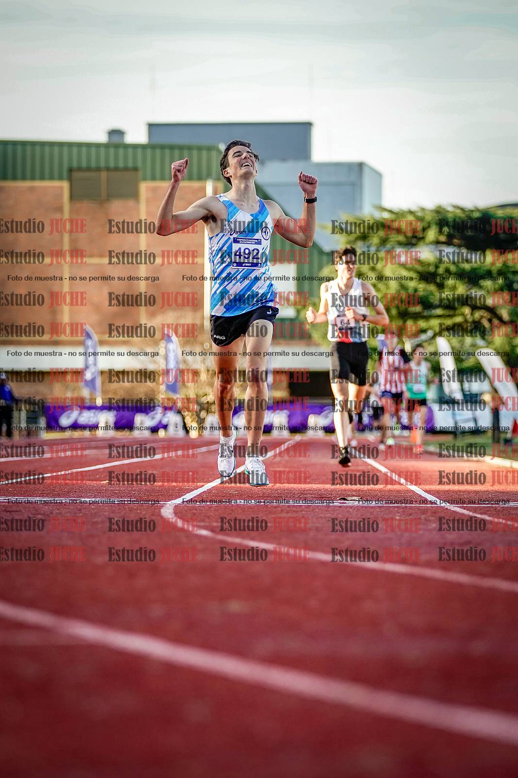 Fotos de los 5000 m de varones