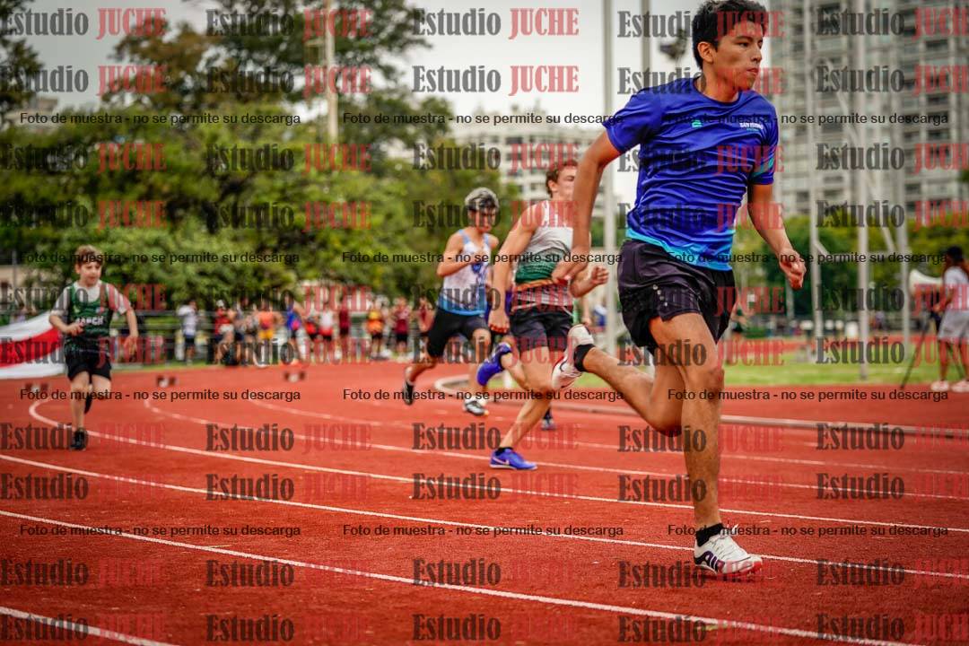 Fotos de los 200 m de varones