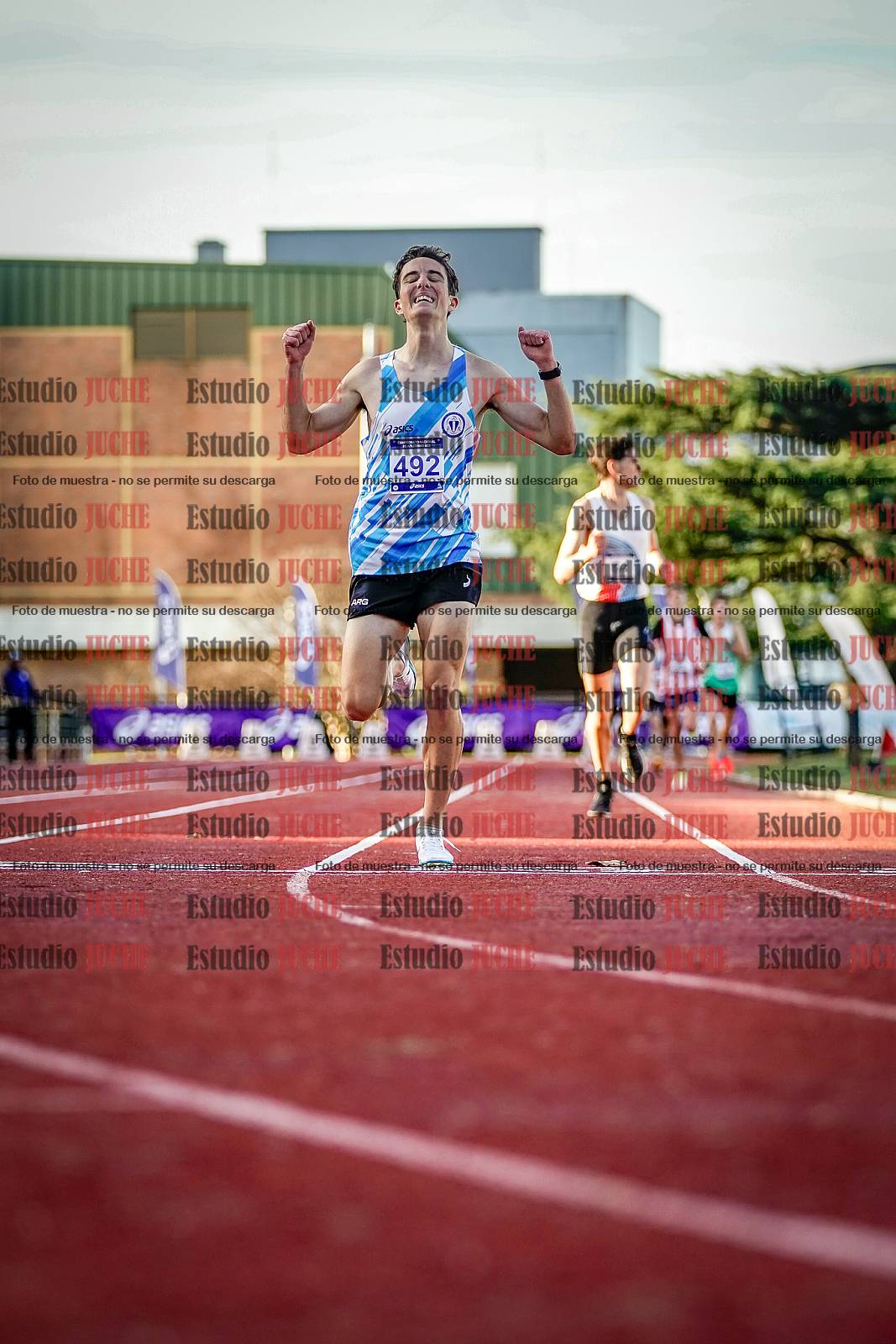 Fotos de los 5000 m de varones