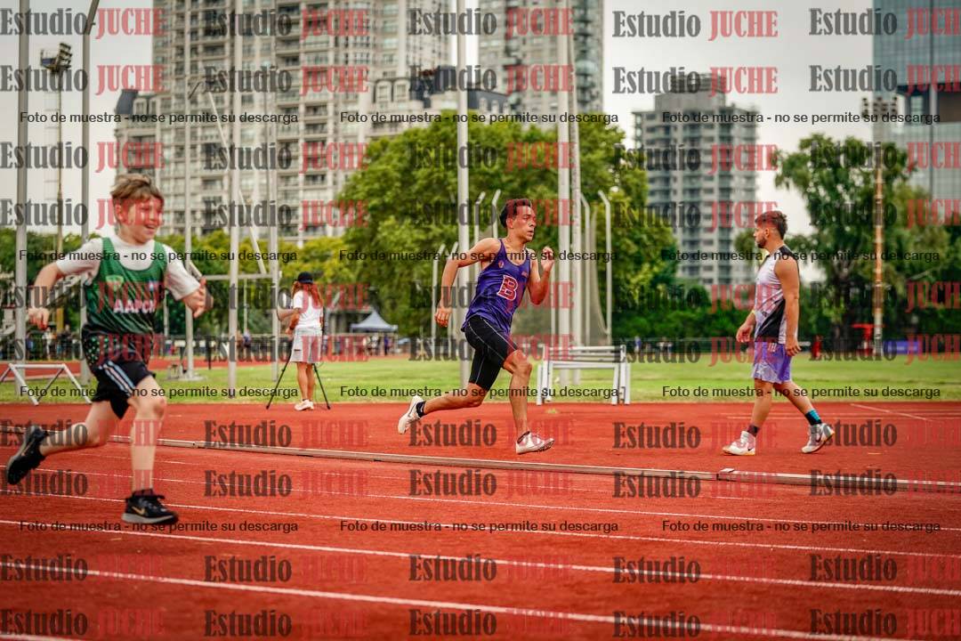 Fotos de los 200 m de varones