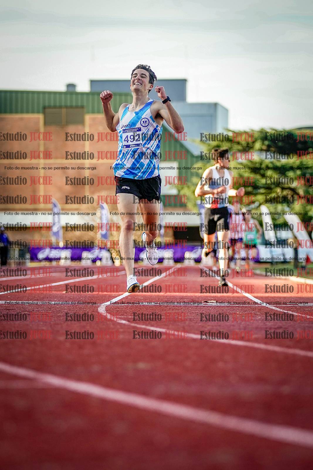 Fotos de los 5000 m de varones