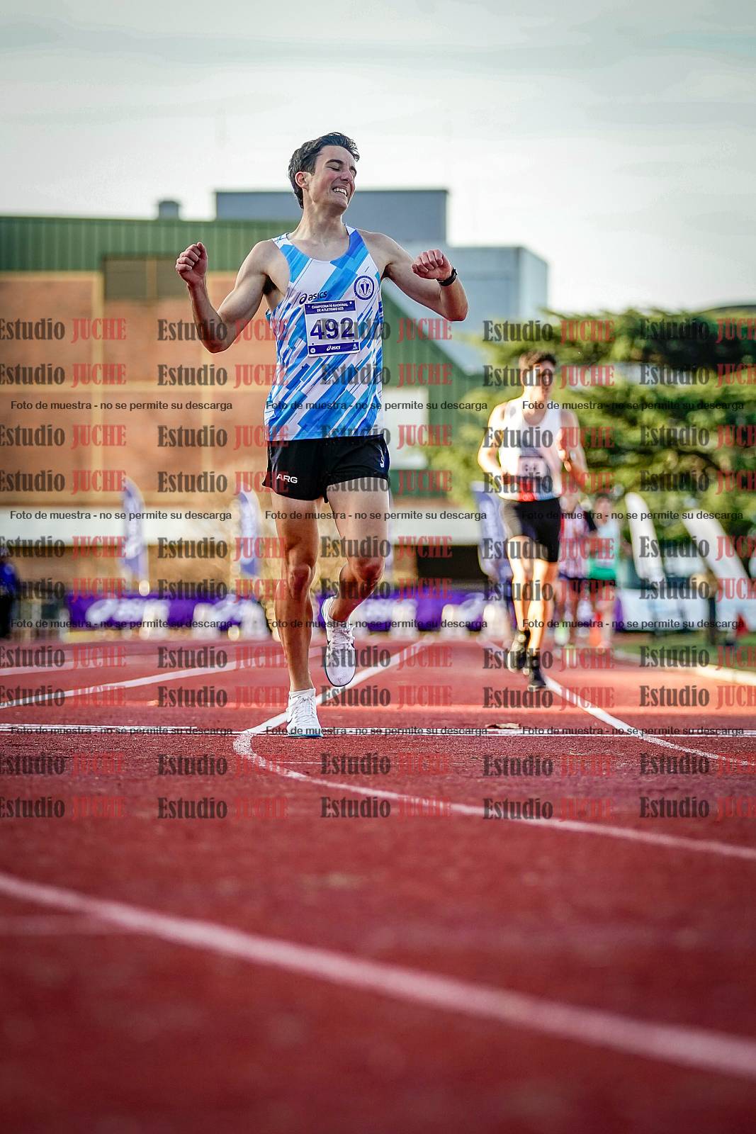 Fotos de los 5000 m de varones