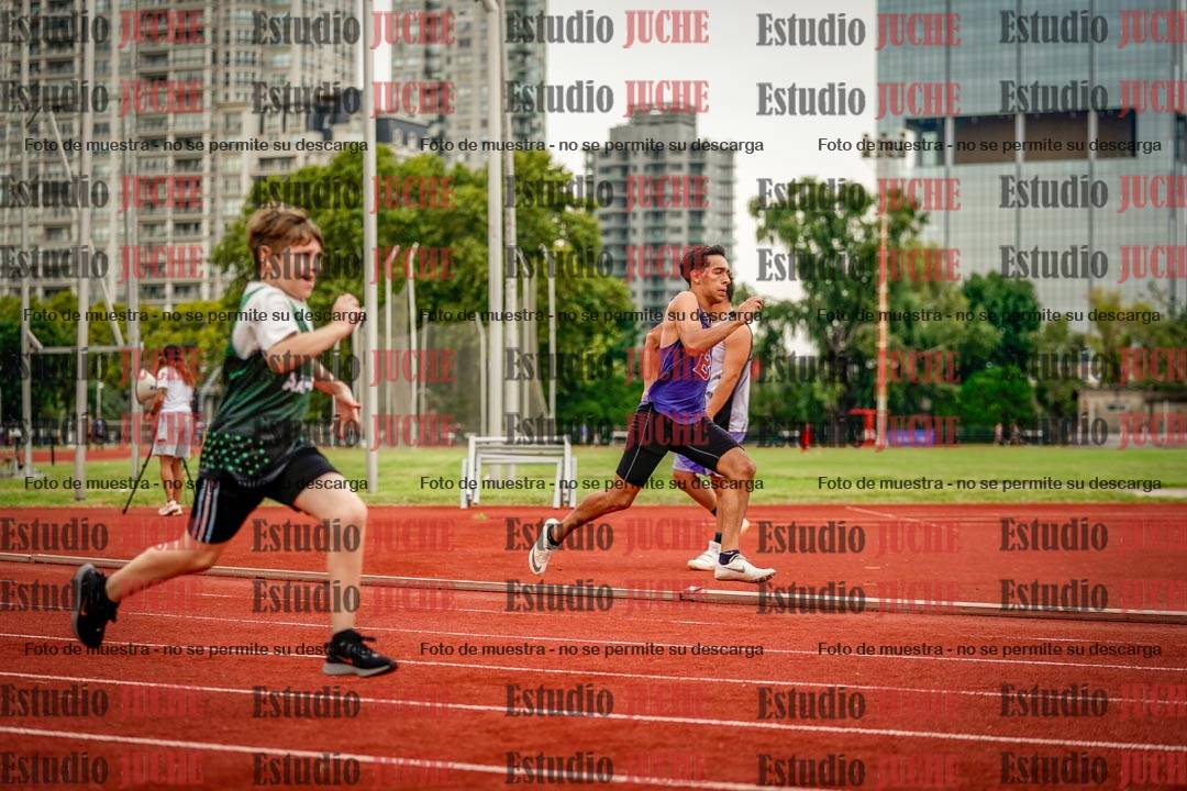Fotos de los 200 m de varones