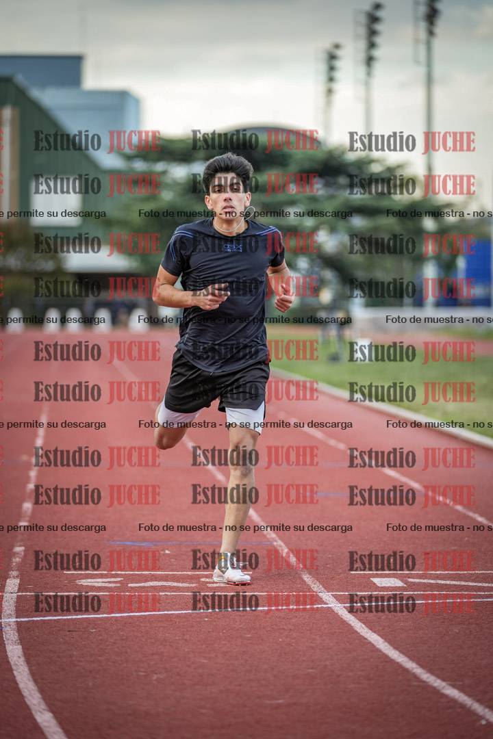 Fotos de los 400 m llanos de varones - decatlón 5