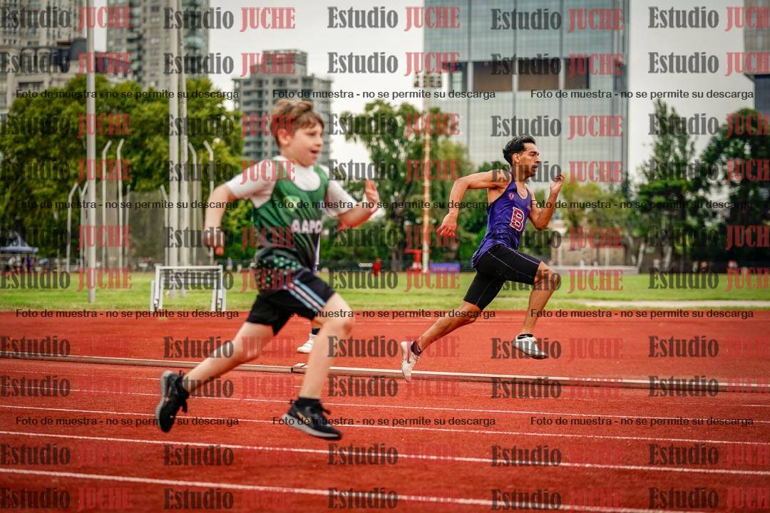 Fotos de los 200 m de varones