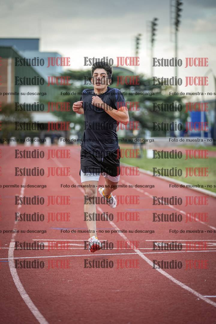 Fotos de los 400 m llanos de varones - decatlón 5