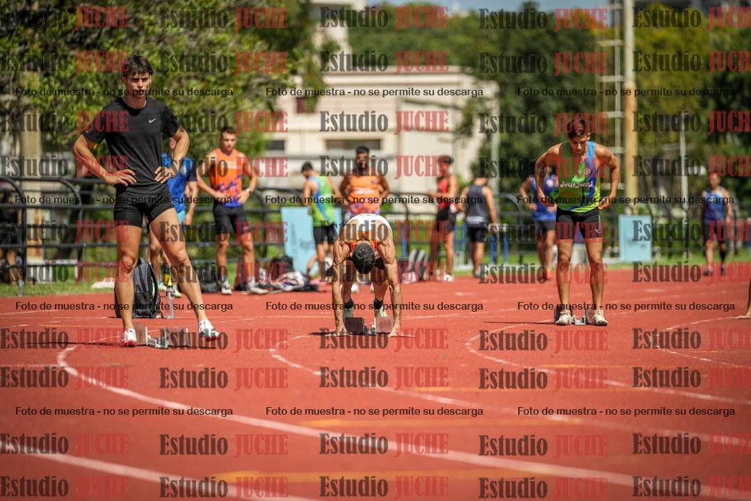 Fotos de los 200 m llanos de varones